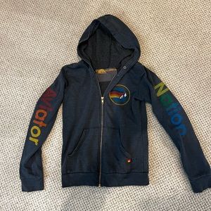 Girls Aviator Nation Hoodie Size 14